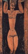 Amedeo Modigliani Caryatide Sweden oil painting artist